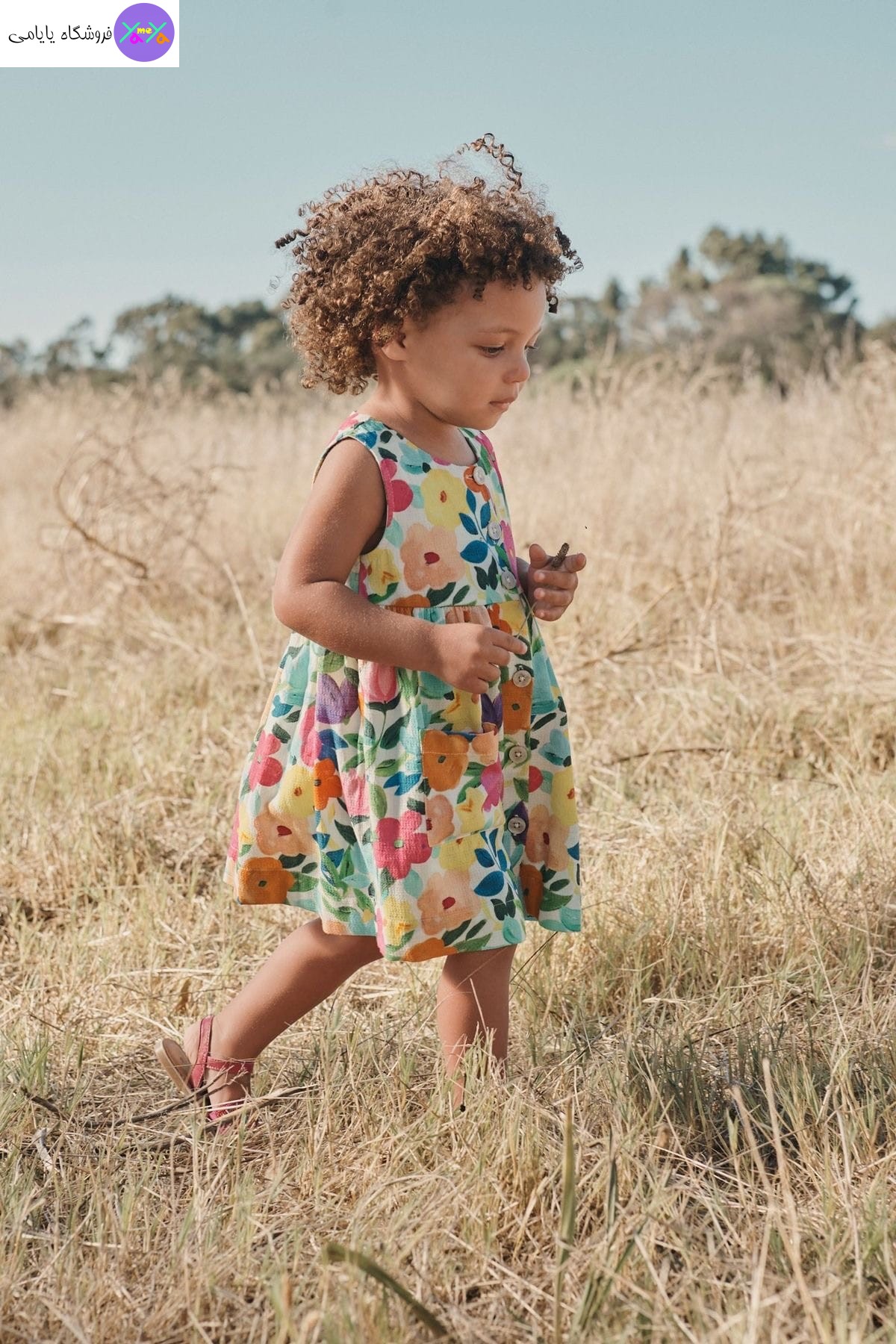 پیراهن دخترانه گل گلی NEXT